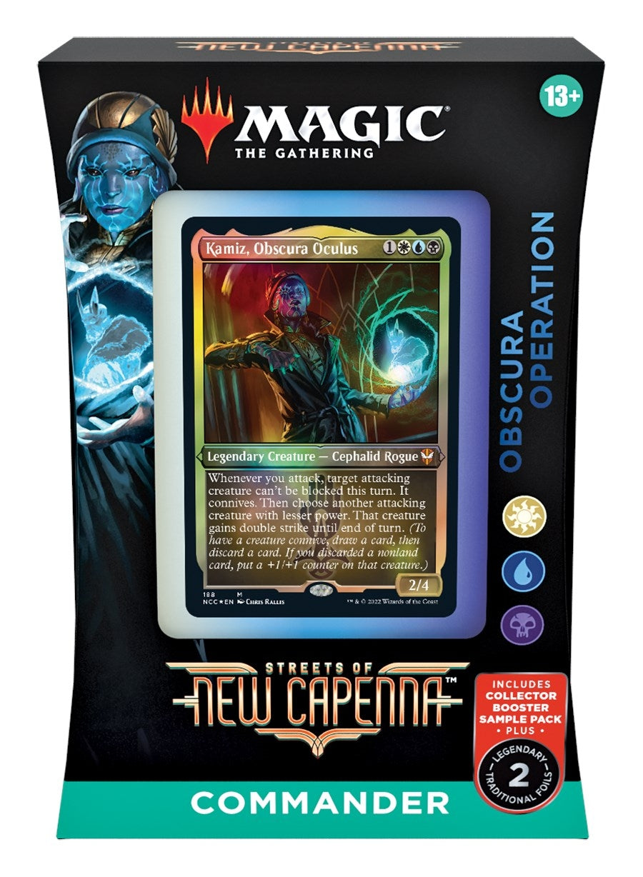 Streets of New Capenna Commander Deck - Obscura Operation [NCC] - MTG Sealed