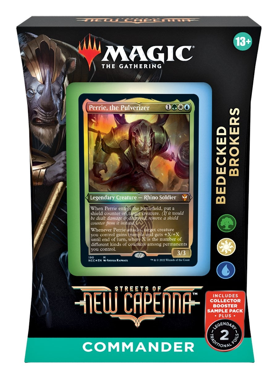 Streets of New Capenna Commander Deck - Bedecked Brokers [NCC] - MTG Sealed