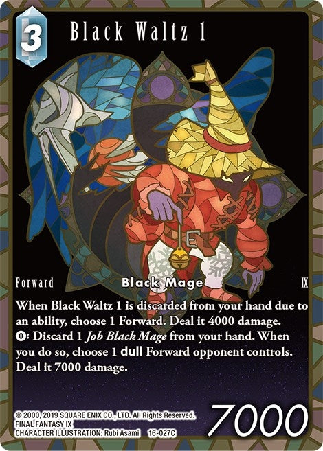 Black Waltz 1 (Full Art) (16) [16] - Final Fantasy TCG Single