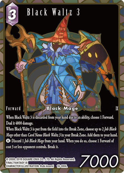 Black Waltz 3 (Full Art) (16) [16] - Final Fantasy TCG Single