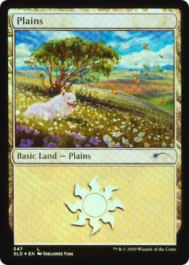 Plains (547) (547) [SLD] - MTG Single