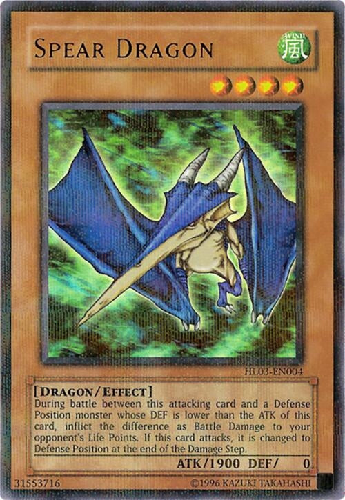 Spear Dragon (3004) (HL03) - YuGiOh Single