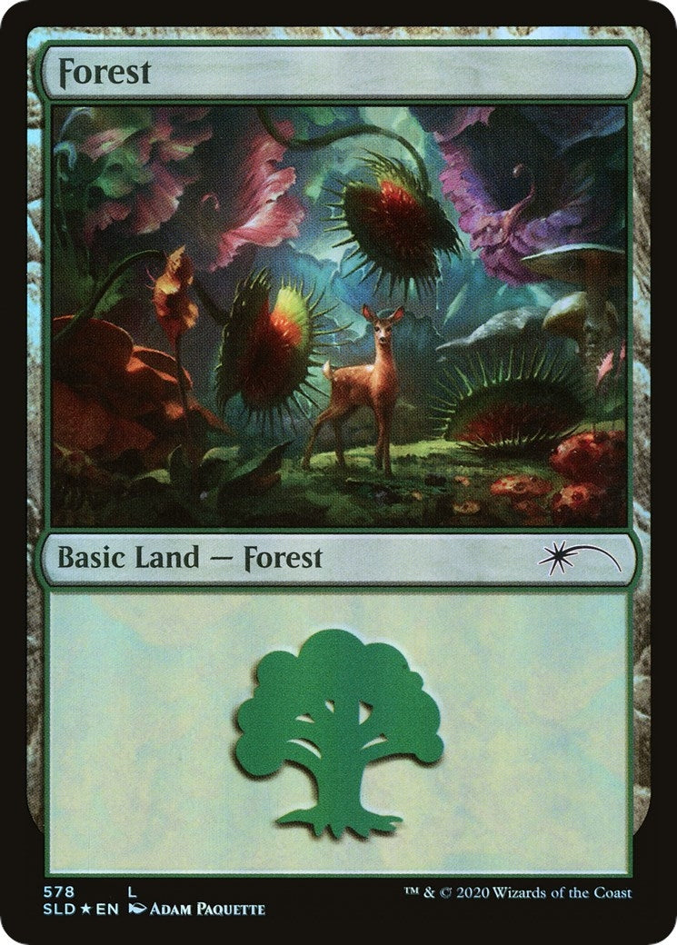 Forest (578) (578) [SLD] - MTG Single