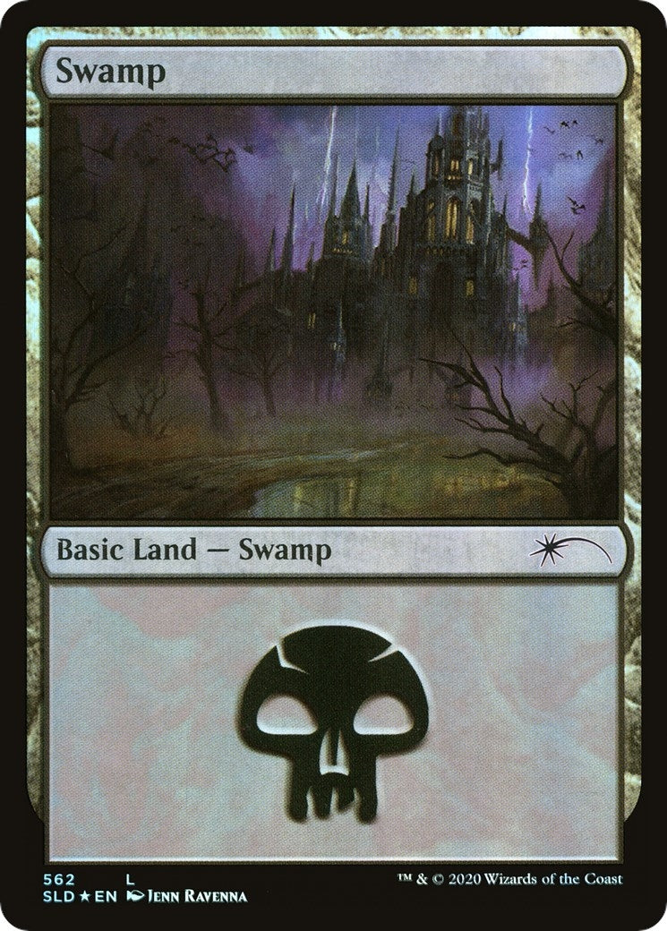 Swamp (562) (562) [SLD] - MTG Single
