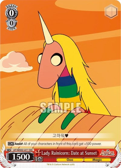 Lady Rainicorn: Date at Sunset (211) [AT/WX02] - Weiss Schwarz Single