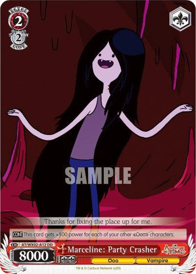 Marceline: Party Crasher (212) [AT/WX02] - Weiss Schwarz Single