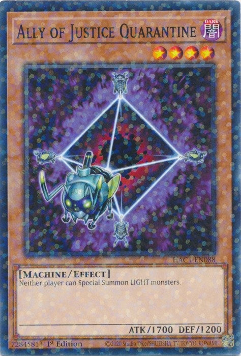 Ally of Justice Quarantine (Duel Terminal) (1088) (HAC1) - YuGiOh Single