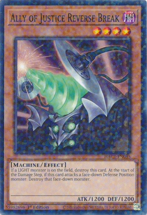 Ally of Justice Reverse Break (Duel Terminal) (1085) (HAC1) - YuGiOh Single