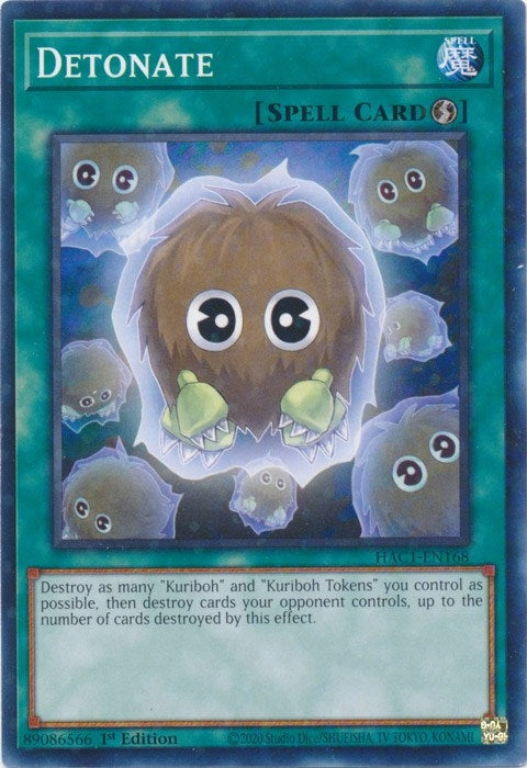 Detonate (Duel Terminal) (1168) (HAC1) - YuGiOh Single