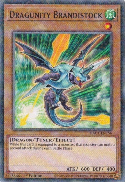 Dragunity Brandistock (Duel Terminal) (1156) (HAC1) - YuGiOh Single