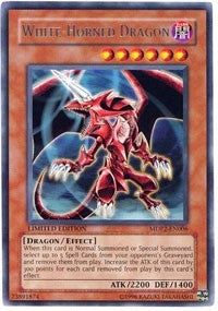 White-Horned Dragon (2006) - YuGiOh Single