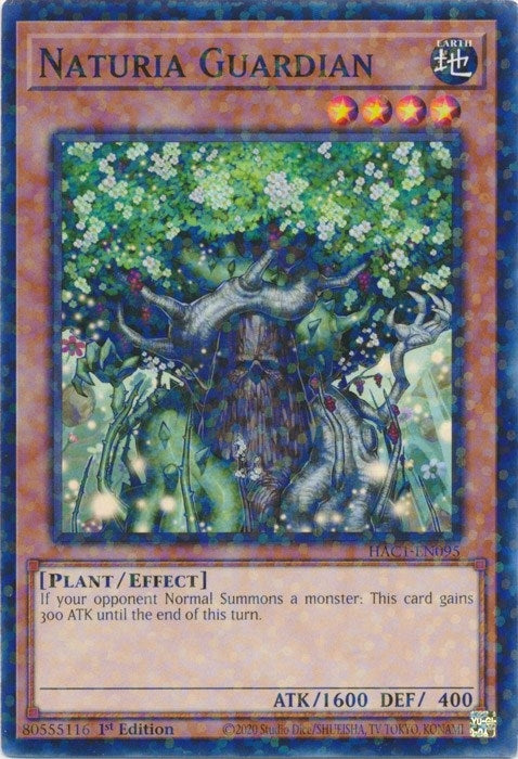 Naturia Guardian (Duel Terminal) (1095) (HAC1) - YuGiOh Single