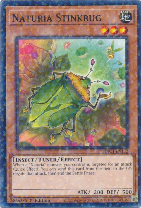 Naturia Stinkbug (Duel Terminal) (1112) (HAC1) - YuGiOh Single