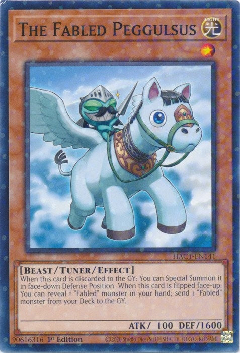 The Fabled Peggulsus (Duel Terminal) (1141) (HAC1) - YuGiOh Single