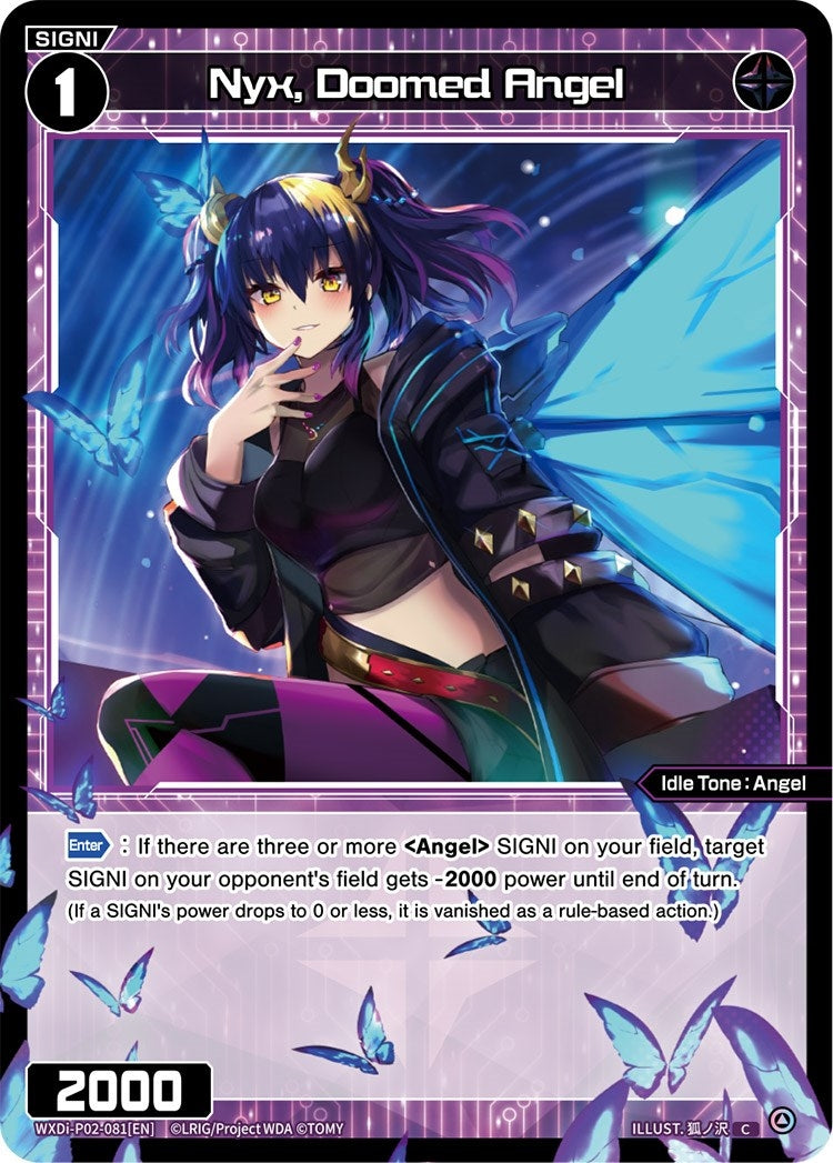 Nyx Doomed Angel (2081) [WXDi-P02] - WIXOSS Single