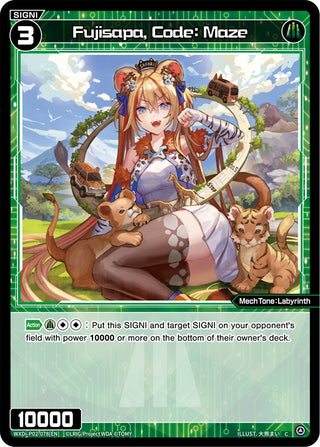 Fujisapa Code: Maze (2078) [WXDi-P02] - WIXOSS Single