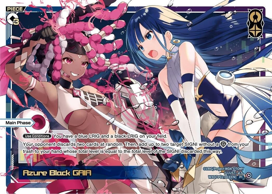 Azure Black GAIA (2003) [WXDi-P02] - WIXOSS Single