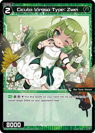 Cicuta Virosa Type: Zwei (2076) [WXDi-P02] - WIXOSS Single