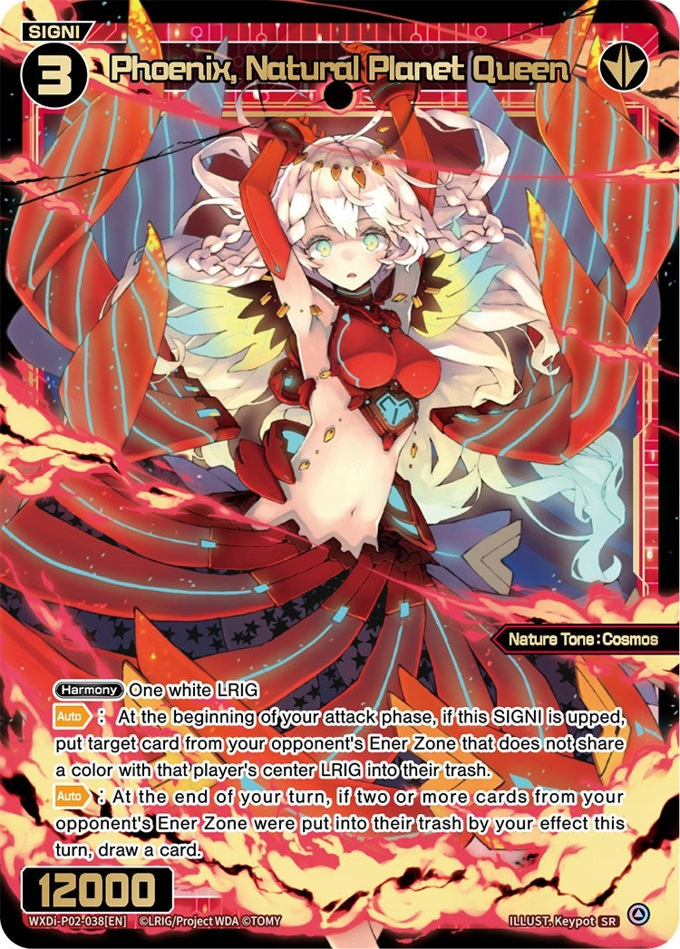 Phoenix Natural Planet Queen (2038) [WXDi-P02] - WIXOSS Single