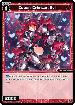 Zepar Crimson Evil (2057) [WXDi-P02] - WIXOSS Single