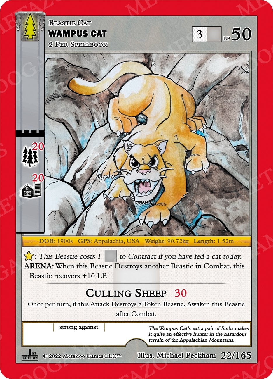 Wampus Cat (22) (WILFE) - MetaZoo Single