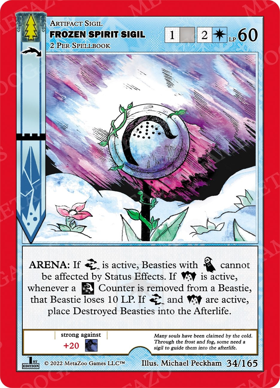 Frozen Spirit Sigil (34) (WILFE) - MetaZoo Single