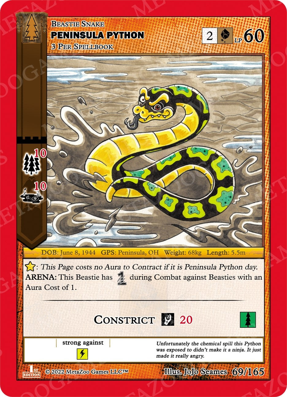 Peninsula Python (69) (WILFE) - MetaZoo Single