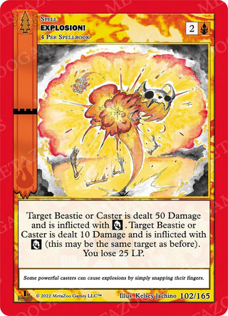 Explosion! (102) (WILFE) - MetaZoo Single