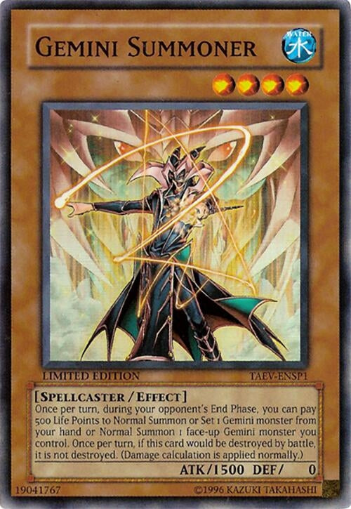 Gemini Summoner (1) - YuGiOh Single