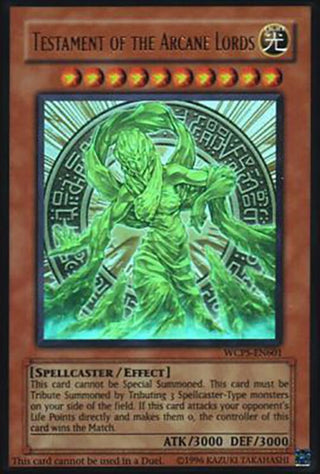 Testament of the Arcane Lords (601) - YuGiOh Single