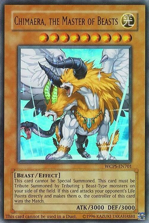 Chimaera the Master of Beasts (701) - YuGiOh Single