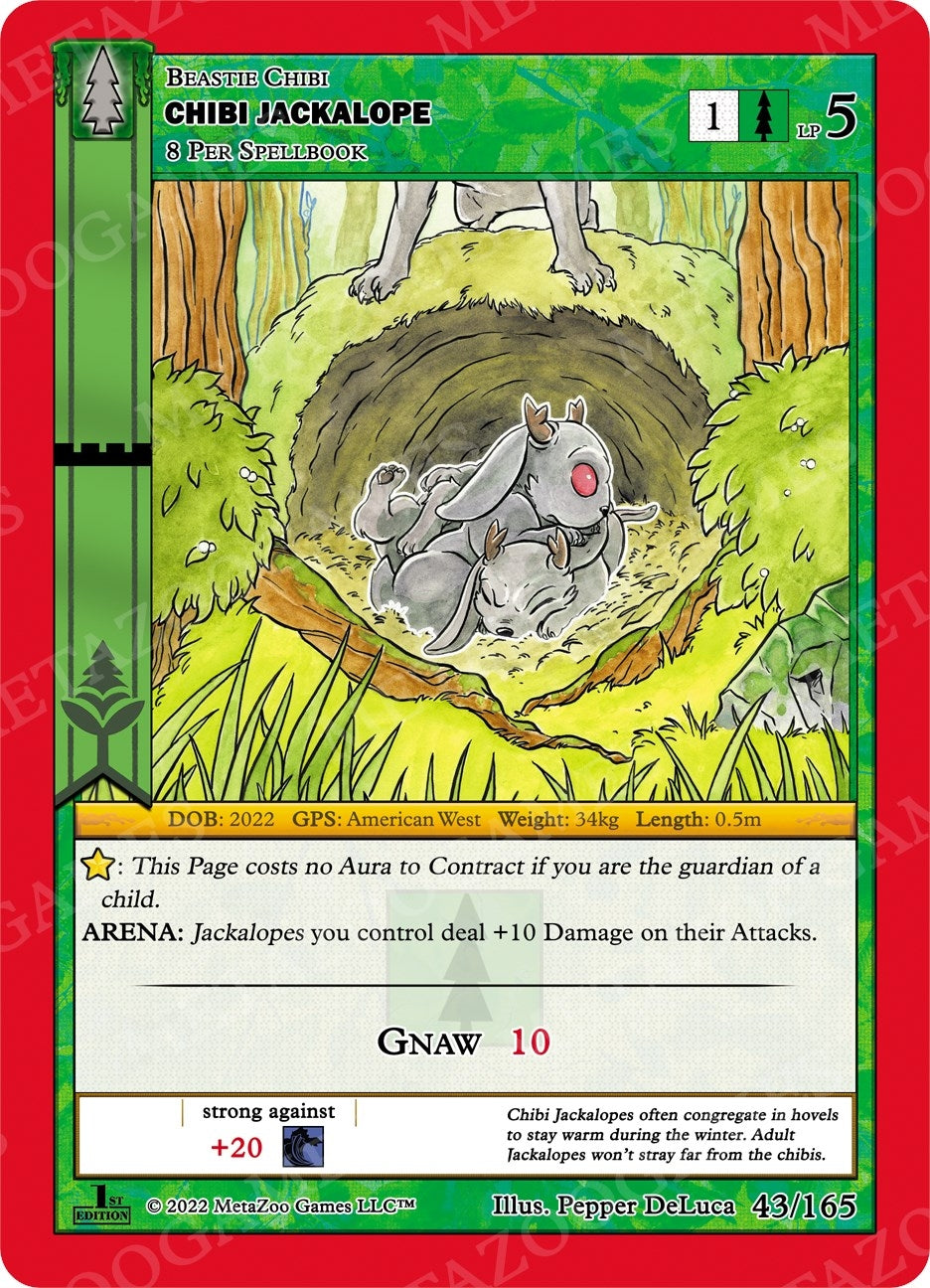 Chibi Jackalope (43) (WILFE) - MetaZoo Single