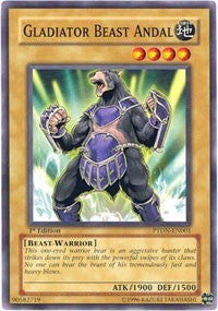 Gladiator Beast Andal (1) (PTDN) - YuGiOh Single