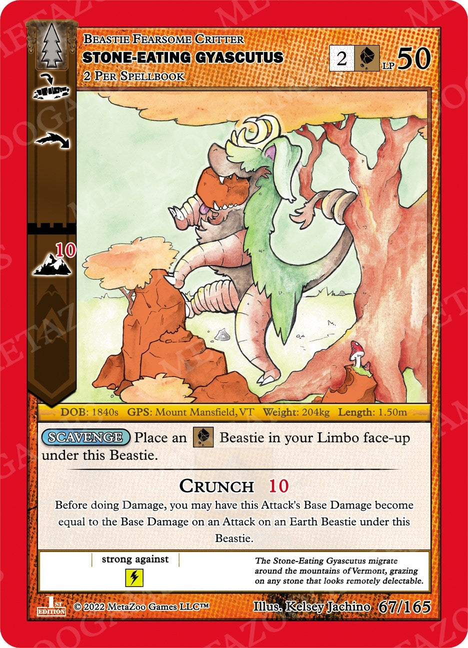 Stone-Eating Gyascutus (67) (WILFE) - MetaZoo Single