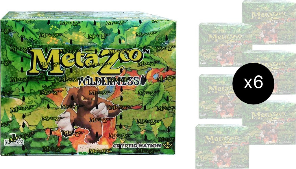 Wilderness: First Edition Booster Box Case [WILFE] - MetaZoo Sealed