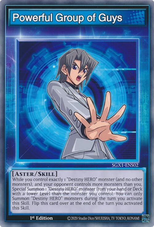 Powerful Group of Guys (102) - YuGiOh Single