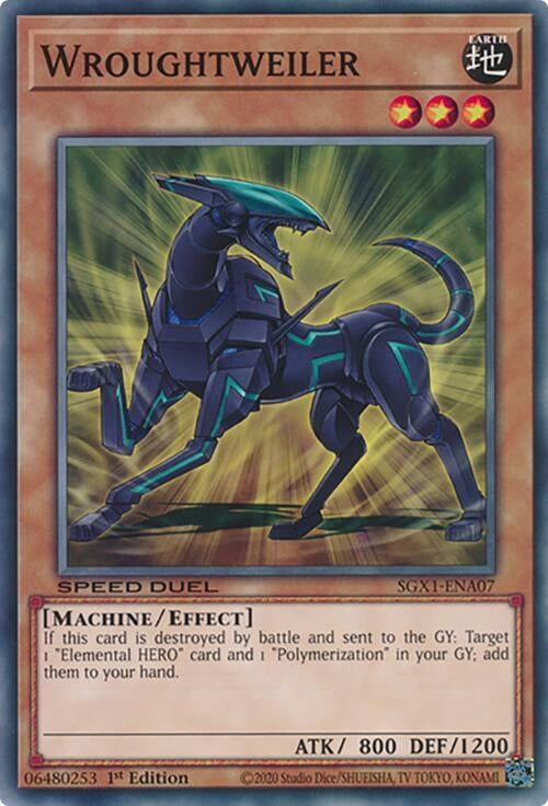 Wroughtweiler (107) - YuGiOh Single