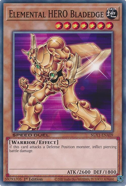 Elemental HERO Bladedge (109) - YuGiOh Single