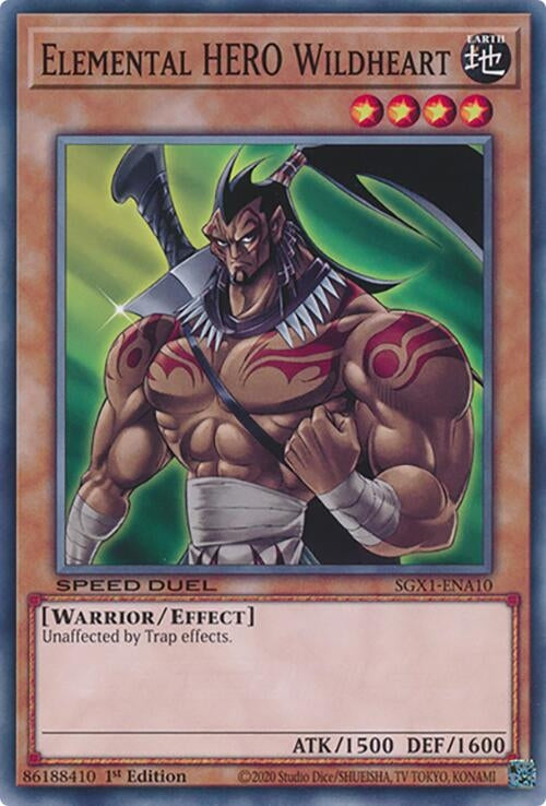 Elemental HERO Wildheart (110) - YuGiOh Single