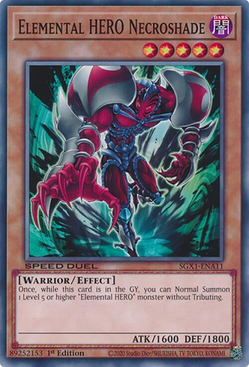 Elemental HERO Necroshade (111) - YuGiOh Single