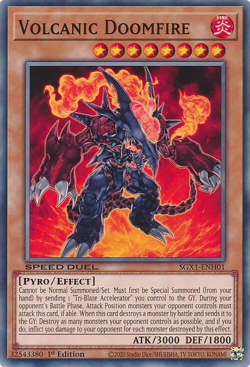 Volcanic Doomfire (101) - YuGiOh Single