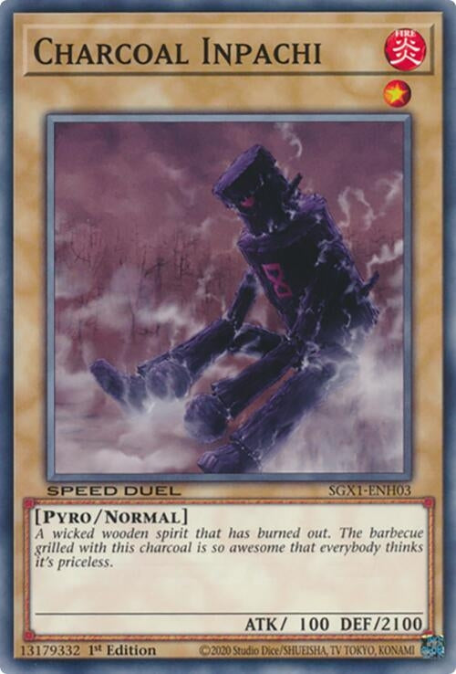 Charcoal Inpachi (103) - YuGiOh Single