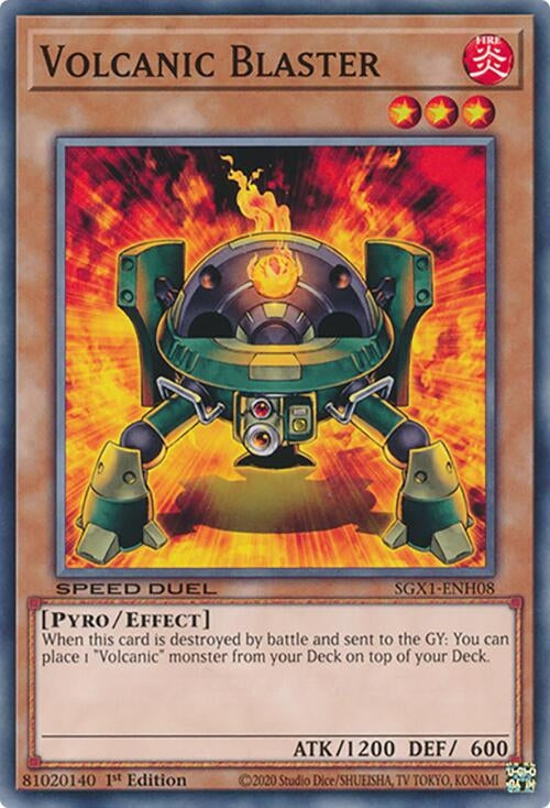 Volcanic Blaster (108) - YuGiOh Single