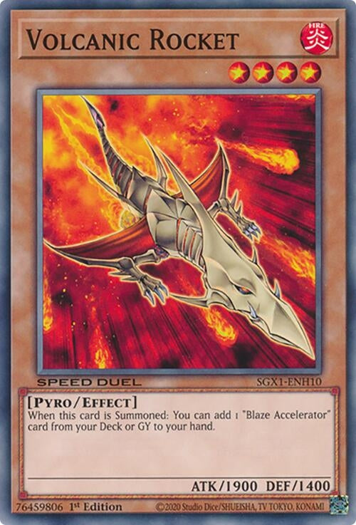 Volcanic Rocket (110) - YuGiOh Single