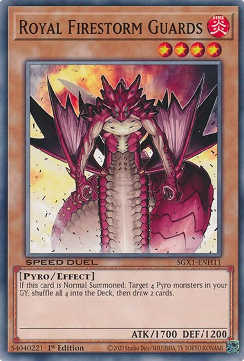 Royal Firestorm Guards (111) - YuGiOh Single