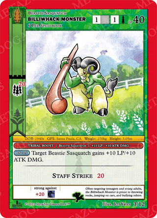 Billiwhack Monster (3) (WILFE-TD) - MetaZoo Single