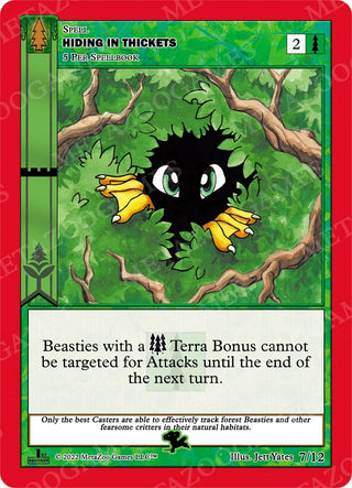 Hiding in Thickets (7) (WILFE-TD) - MetaZoo Single