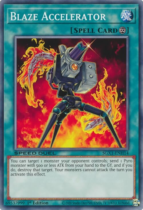 Blaze Accelerator (114) - YuGiOh Single