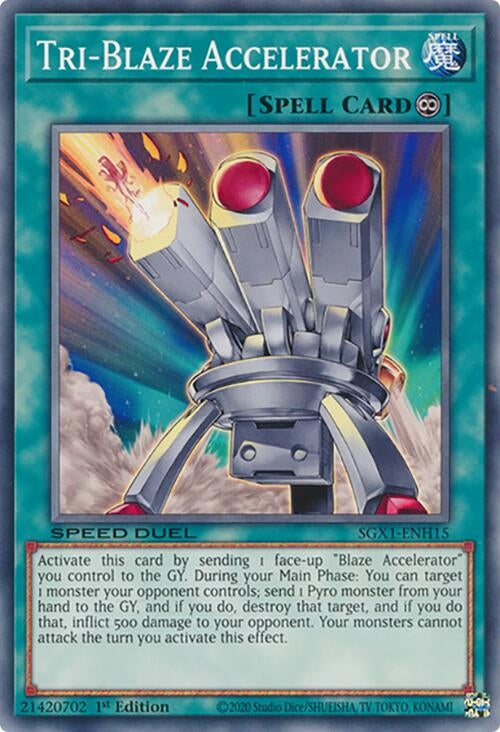 Tri-Blaze Accelerator (115) - YuGiOh Single