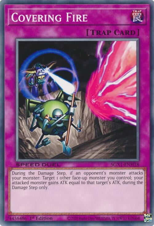 Covering Fire (118) - YuGiOh Single